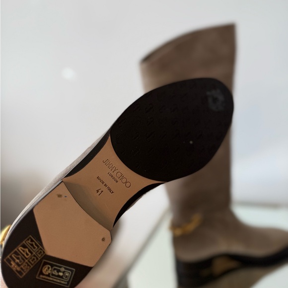 New JIMMY CHOO Nell suede knee-high boots 41 $1,695 - Picture 6 of 13